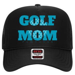 Golf Mom High Crown Mesh Back Trucker Hat