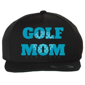 Golf Mom Wool Snapback Cap