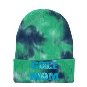 Golf Mom Tie Dye 12in Knit Beanie