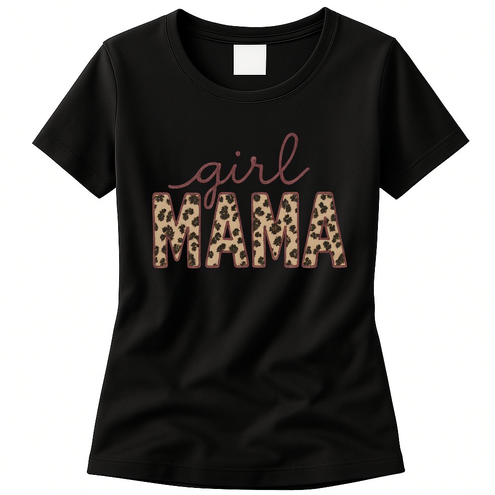Girl Mama Womens T-Shirt