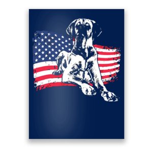 German Mastiff Great Dane Dog Breed Poster