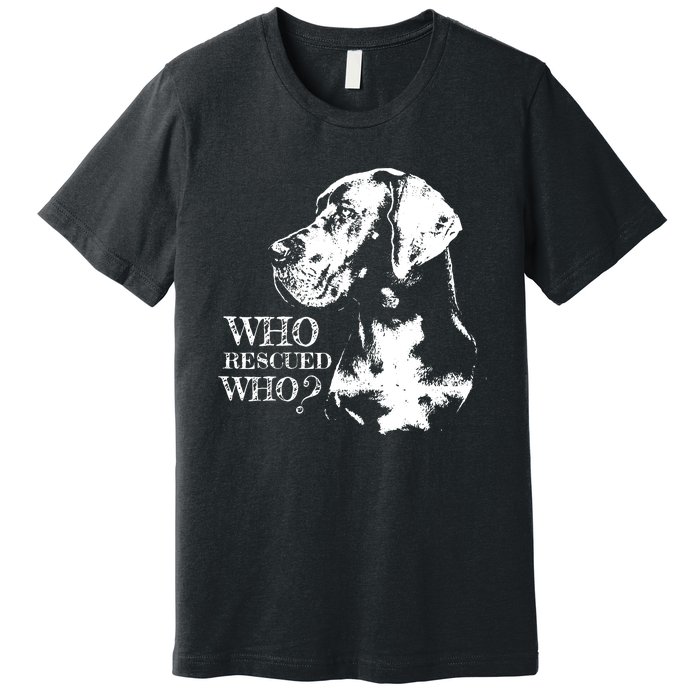 German Mastiff Great Dane Dog Breed Premium T-Shirt