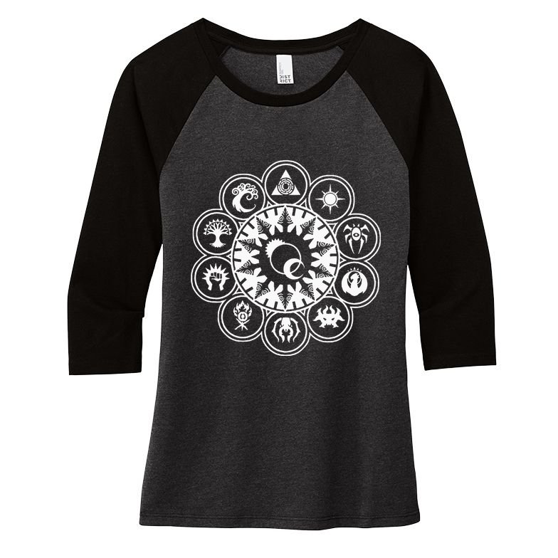Gathering Magic Guild For Magic Lover Women's Tri-Blend 3/4-Sleeve Raglan Shirt