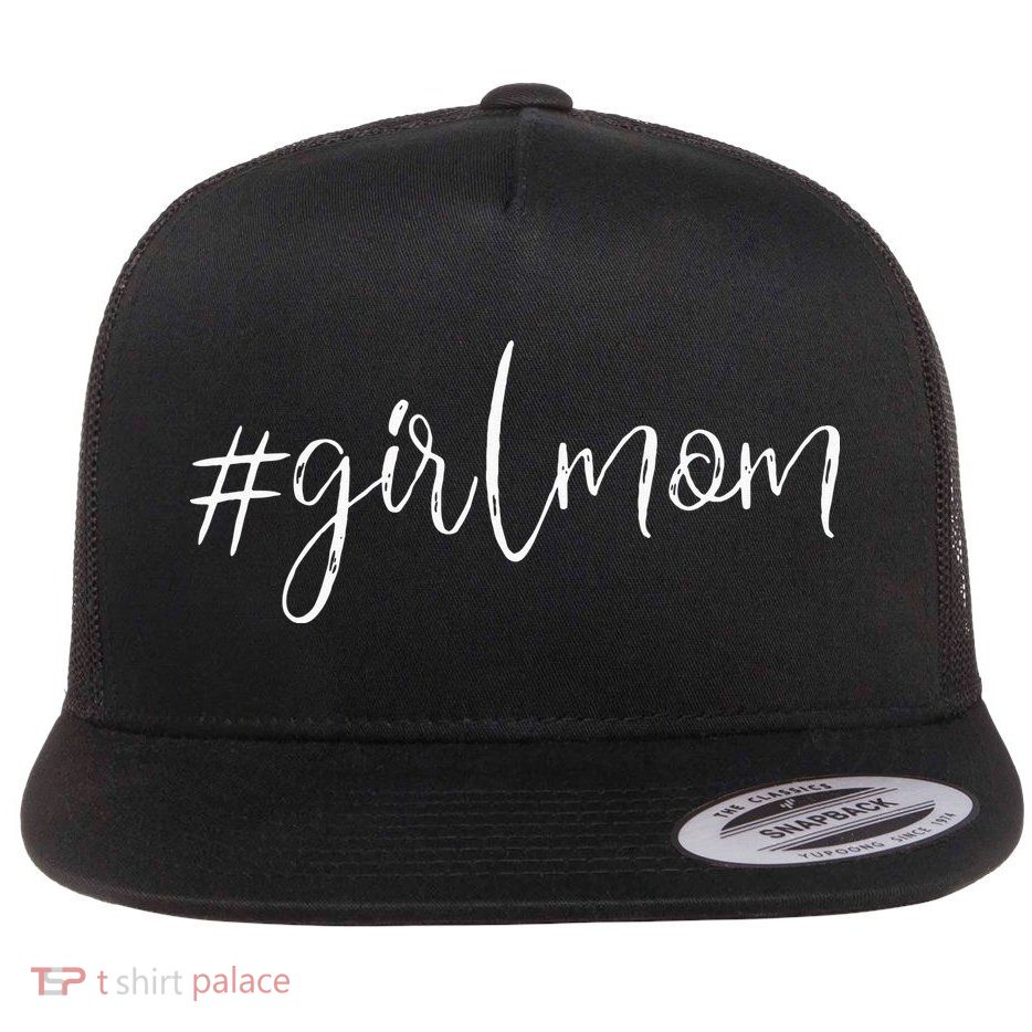 Girl Mom Flatbill Hat