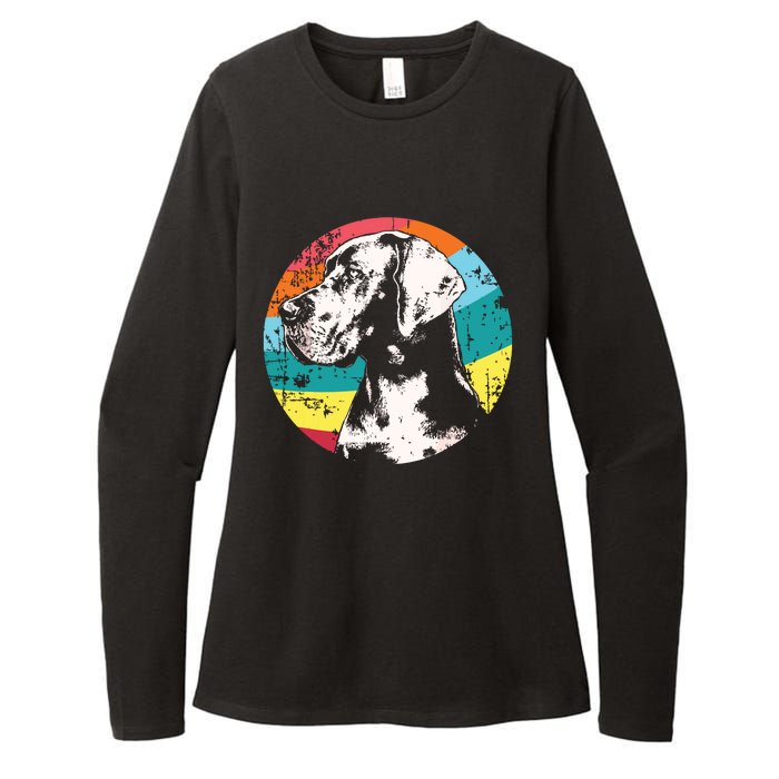 German Mastiff Great Dane Dog Breed Womens CVC Long Sleeve Shirt