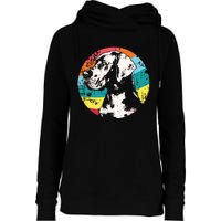 German Mastiff Great Dane Dog Breed Womens Funnel Neck Pullover Hood