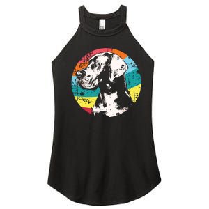 German Mastiff Great Dane Dog Breed Women's Perfect Tri Rocker Tank