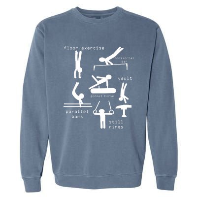 Gipsy Men Gymnastics Events Garment-Dyed Sweatshirt