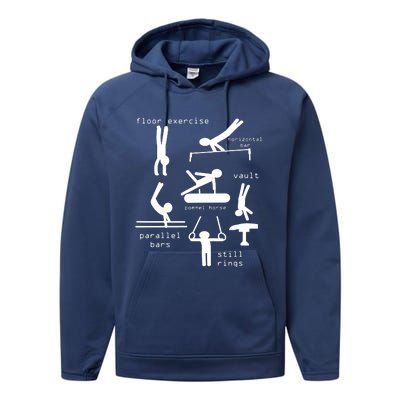 Gipsy Men Gymnastics Events Performance Fleece Hoodie