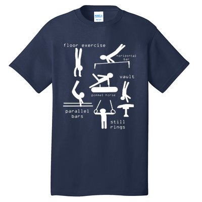 Gipsy Men Gymnastics Events Tall T-Shirt