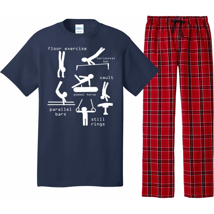 Gipsy Men Gymnastics Events Pajama Set