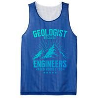 Geology Majors Geologist Because Engineers Need Heroes Too Gift Mesh Reversible Basketball Jersey Tank