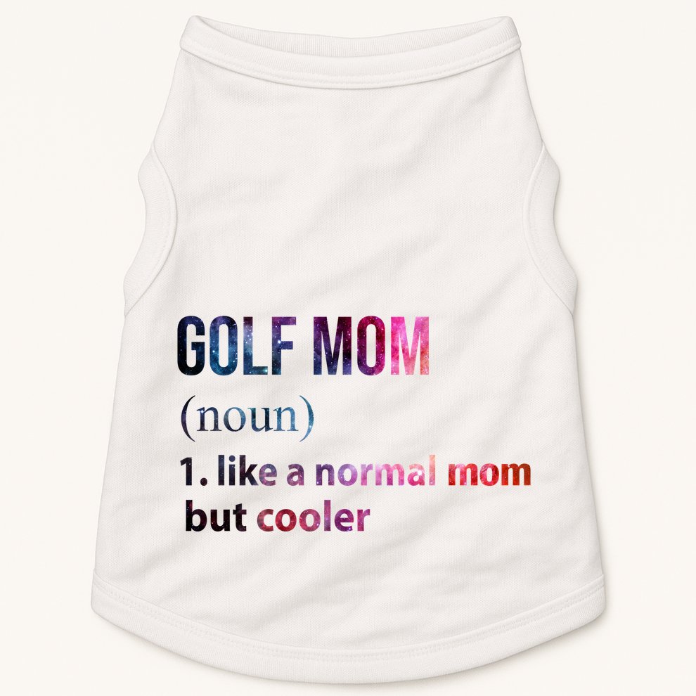 Golf Mom Doggie Tank