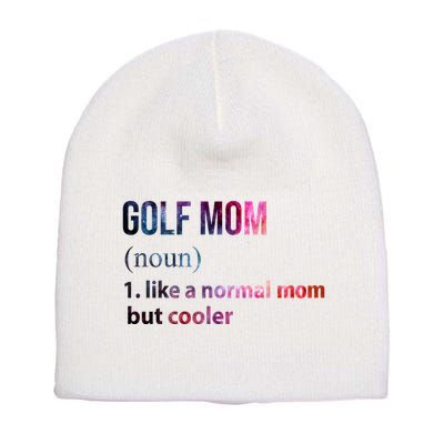Golf Mom Short Acrylic Beanie