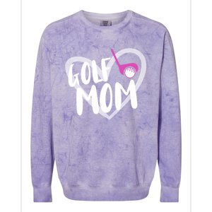 Golf Mom Golfing Great Gift Colorblast Crewneck Sweatshirt