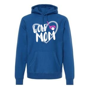 Golf Mom Golfing Great Gift Premium Hoodie