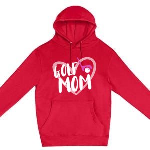 Golf Mom Golfing Great Gift Premium Pullover Hoodie