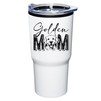 Golden Mom Golden Retriever Lover Dog Mama Funny Retro Tumbler