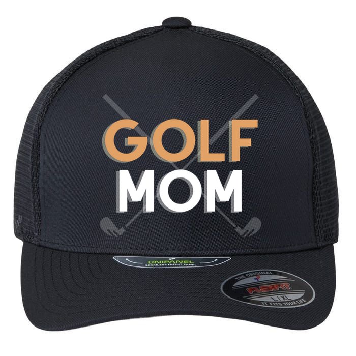 Golf Mom Gift For Mother's Day Flexfit Unipanel Trucker Cap