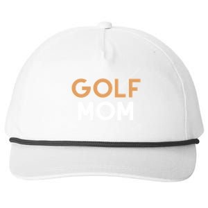 Golf Mom Gift For Mother's Day Snapback Five-Panel Rope Hat