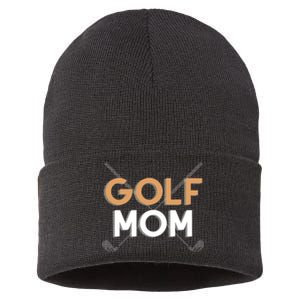 Golf Mom Gift For Mother's Day Sustainable Knit Beanie