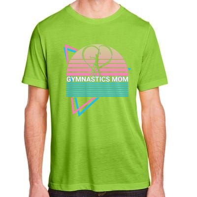 Gymnastics Mom Gymnast Retro Gift Adult ChromaSoft Performance T-Shirt