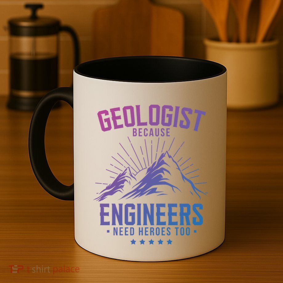 Geology Majors Geologist Because Engineers Need Heroes Too Gift Mug