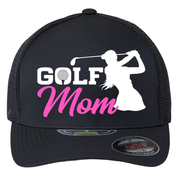 Golf Mom Gift For Mother's Day Flexfit Unipanel Trucker Cap