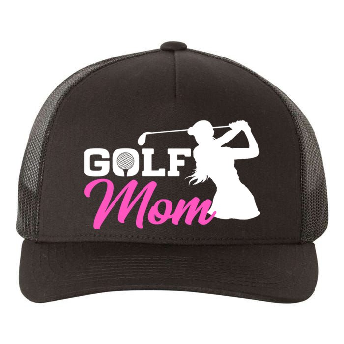 Golf Mom Gift For Mother's Day Yupoong Adult 5-Panel Trucker Hat