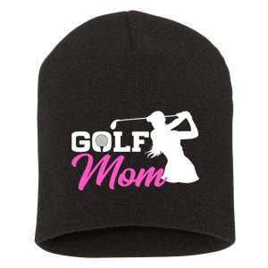 Golf Mom Gift For Mother's Day Short Acrylic Beanie