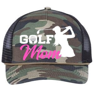 Golf Mom Gift For Mother's Day Retro Rope Trucker Hat Cap