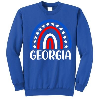 Georgia Meaningful Gift I Love Georgia Usa Gift Tall Sweatshirt