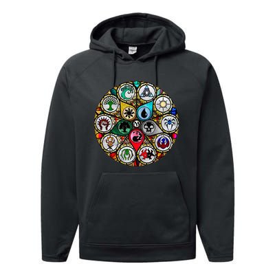 Gathering Magic Guild For Magic Lover Performance Fleece Hoodie