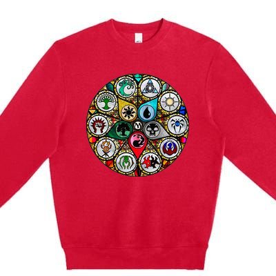 Gathering Magic Guild For Magic Lover Premium Crewneck Sweatshirt