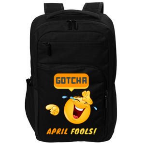 Gotcha Meaningful Gift April Fool's Day Funny Prank Silly Dad Jokes Gift Impact Tech Backpack