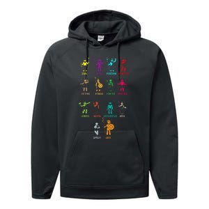 Greek Mythology Gods Gods Of Greece Performance Fleece Hoodie