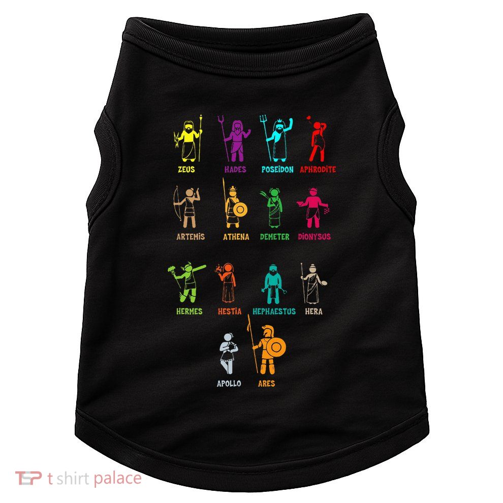 Greek Mythology Gods Gods Of Greece Doggie Tank