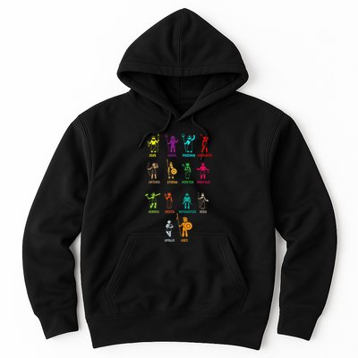 Greek Mythology Gods Gods Of Greece Hoodie