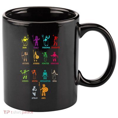 Greek Mythology Gods Gods Of Greece 11oz C Handle Ceramic Mug