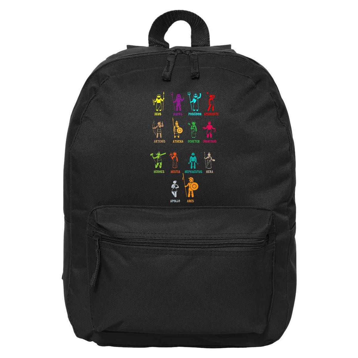Greek Mythology Gods Gods Of Greece 16 in Basic Backpack