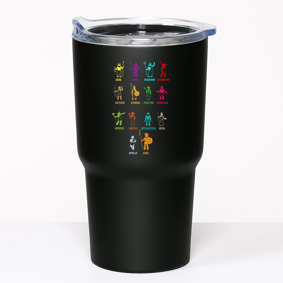 Greek Mythology Gods Gods Of Greece Tumbler