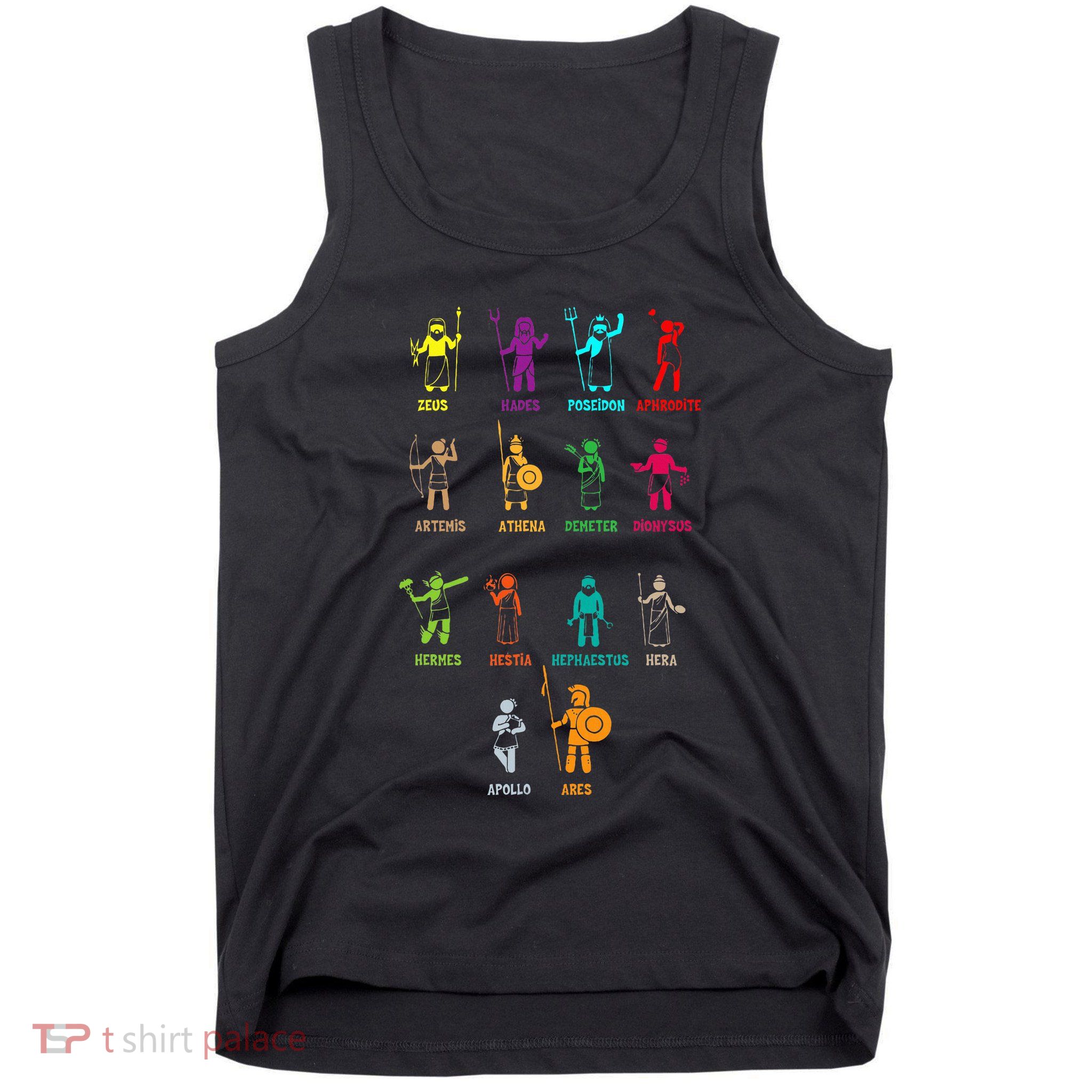 Greek Mythology Gods Gods Of Greece Tank Top