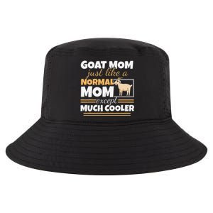 Goat Mom Goat Lady Mother's Day Goat Lover Women Mother Cool Comfort Performance Bucket Hat