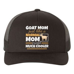 Goat Mom Goat Lady Mother's Day Goat Lover Women Mother Yupoong Adult 5-Panel Trucker Hat