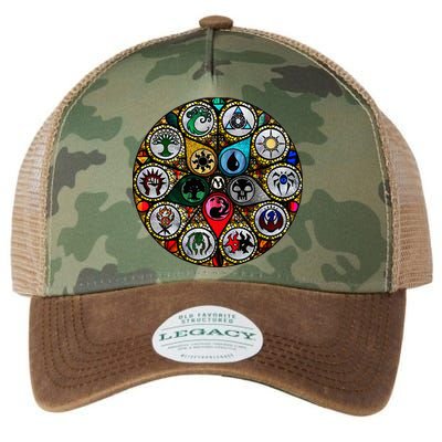 Gathering Magic Guild For Magic Lover Legacy Tie Dye Trucker Hat