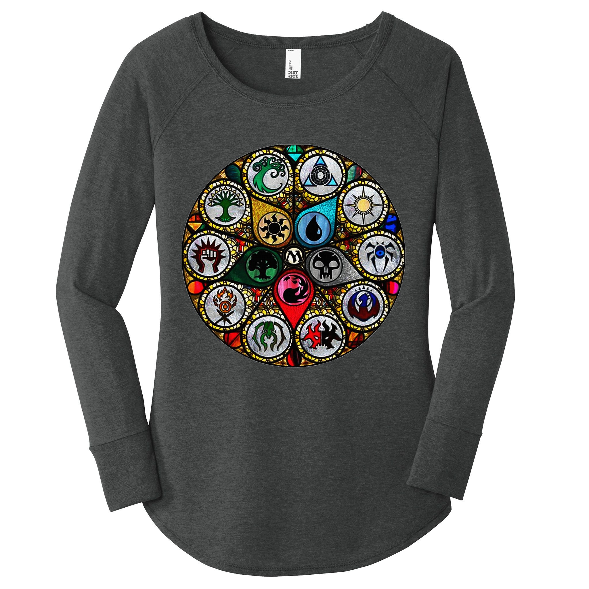 Gathering Magic Guild For Magic Lover Women's Perfect Tri Tunic Long Sleeve Shirt