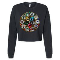 Gathering Magic Guild For Magic Lover Cropped Pullover Crew