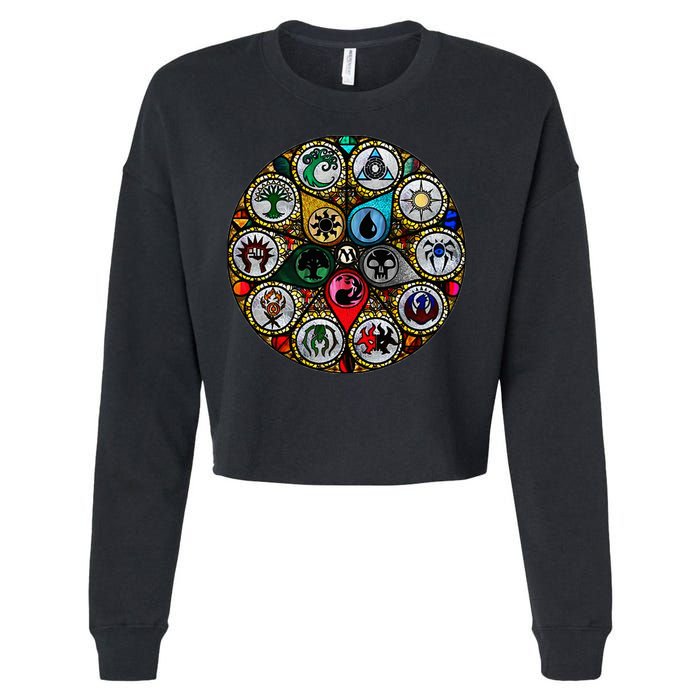 Gathering Magic Guild For Magic Lover Cropped Pullover Crew