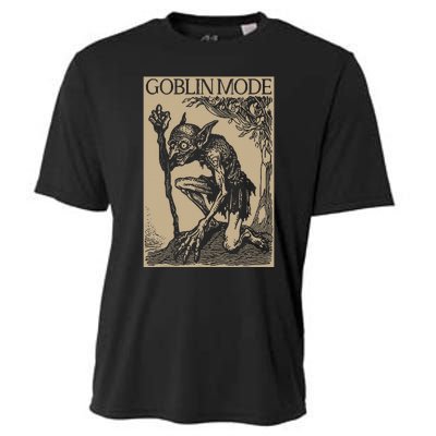 Goblin Mode Goblincore Fairycore Medieval Grunge Aesthetic Cooling Performance Crew T-Shirt