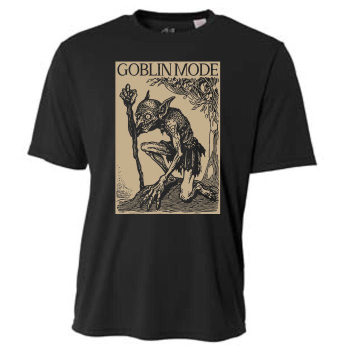 Goblin Mode Goblincore Fairycore Medieval Grunge Aesthetic Cooling Performance Crew T-Shirt